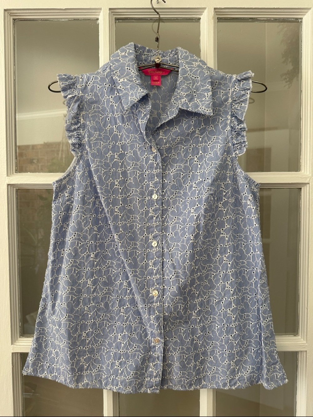 Lilly Pulitzer Eyelet Blouse